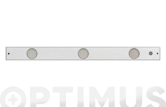 126_6908f9cb2192e REGLETA LED ALUMINIO 3 BOMBILLAS - Imagen 1