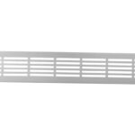 REJILLA DECORATIVA EMPOTRABLE 1,5 BLANCO CON GANCHO