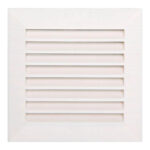 REJILLA EMPOTRABLE+CLIPSAR ABS BLANCO