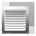 REJILLA SIN BORDE LACADO PLATA CON GANCHO 0,8MM