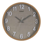 RELOJ PARED REDONDO VESTA MADERA