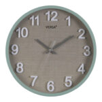 RELOJ PARED REDONDO VESTA MINT