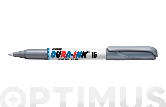 126_6909d49a03c7e ROTULADOR PUNTA FINA DURA-INK 15 PLATA - Imagen 1