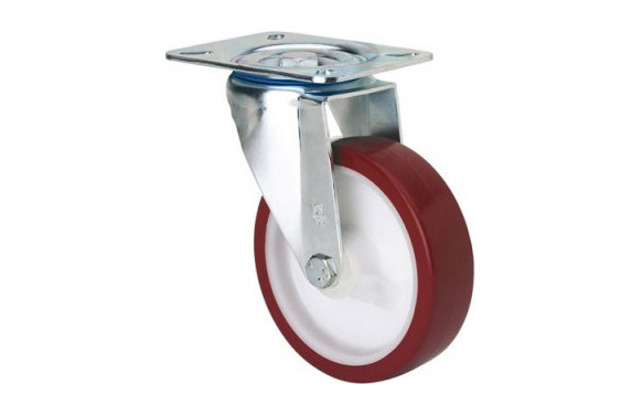 126_6909d4df62720 RUEDA GIR. PU 10ZVLL100-POL - Imagen 1