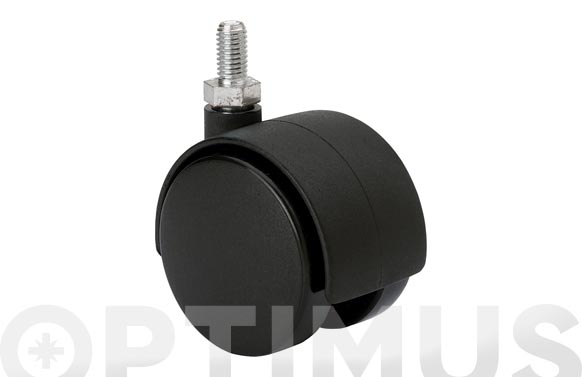 126_6909d4e357037 RUEDA MUEBLE AUXILIAR GIRATORIA DK POLIPROPILENO D - Imagen 1