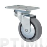 RUEDA MUEBLE AUXILIAR GIRATORIA GOMA PLETINA