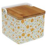 SALERO CERAMICA TAPA BAMBU