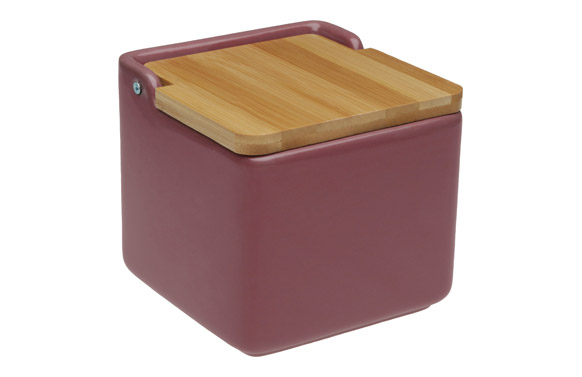126_6909d5d43f499 SALERO CERAMICA TAPA BAMBU BURGUNDY - Imagen 1