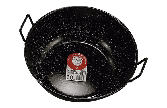 126_6909d7321b20f SARTEN ESMALTADA HONDA CON ASAS - Imagen 1