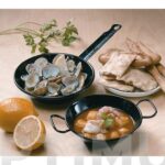 SARTEN ESMALTADA HONDA PARA TAPAS CON ASAS