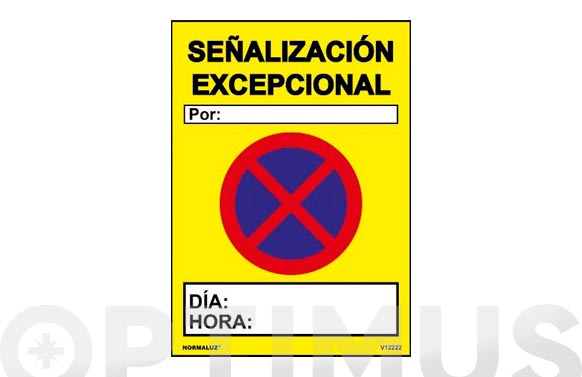 126_6909fcd03be40 SEÑAL PVC SEÑALIZACION EXCEPCIONAL - Imagen 1