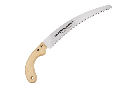 126_6909fcf54a4d8 SERRUCHO DE PODA CURVO DENTADO JAPONES MANGO MADERA - Imagen 1