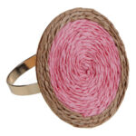 SERVILLETERO METAL FIBRA CIRCULO