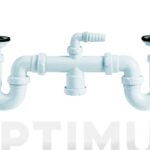 SIFON CURVO DOBLE EXTENSIBLE ANCHO ESPECIAL