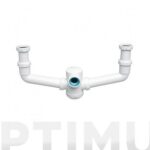 SIFON DOBLE EXTENSIBLE HORIZONTAL RACOR