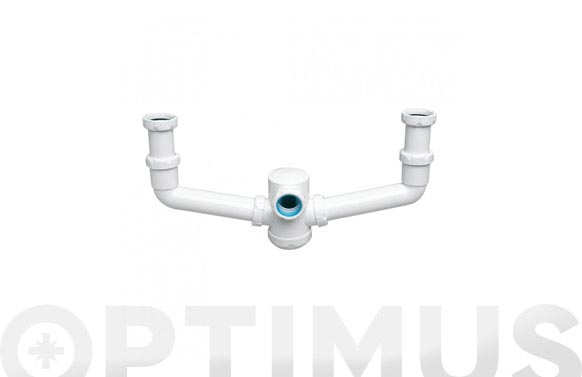126_6909ff49db400 SIFON DOBLE EXTENSIBLE HORIZONTAL RACOR - Imagen 1