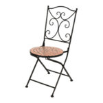 SILLA PLEGABLE BISTRO METALICA