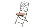 SILLA PLEGABLE BISTRO METALICA