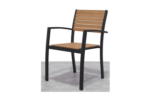 126_690a65846f125 SILLON ALUMINIO MADERA - Imagen 1