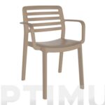 SILLON CON BRAZOS POLIPROPILENO