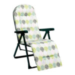 SILLON TUMBONA ACERO RELAX 5 POSICIONES