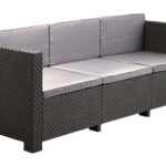 SOFA 3 PLAZAS RATAN RESINA DIVA