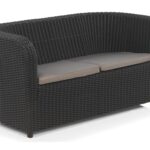 SOFA DOS PLAZAS RATAN RESINA