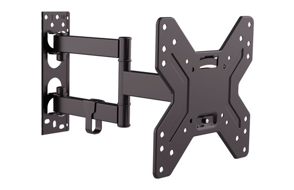 126_690ba3323e5be SOPORTE PANTALLA TV INCLINABLE 3 ARTICULACIONES 200 X 200 MM - Imagen 1