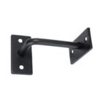 SOPORTE PASAMANOS ATORNILLAR NEGRO