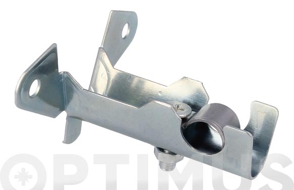 126_690ba3ced7213 SOPORTE TUBO CORTINA FRONTAL CROMADO 2 UDS - Imagen 1