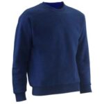 SUDADERA ALGODON TEAM AZUL MARINO