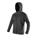 SUDADERA ELASTICA CON CREMALLERA GRIS