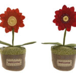 SUJETAPUERTAS FLOR POLIESTER