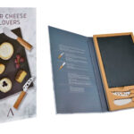 TABLA PIZARRA + 2 CUCHILLOS QUESO