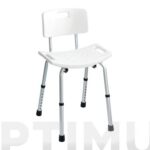 TABURETE CON RESPALDO AJUSTABLE