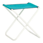 TABURETE PLAYA ACERO LACADO