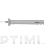 TACO CABEZA AVELLANADA CON TORNILLO CLAVABLE