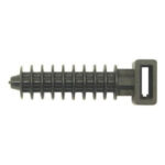 TACO FIJACION BRIDA NILON BLANCO