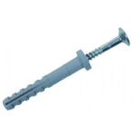 TACO FIJACION CLAVABLE NILON  CON TORNILLO CABEZA PLANA