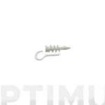 TACO PLADUR ZAMAK + HEMBRILLA ABIERTA 4 UNIDADES