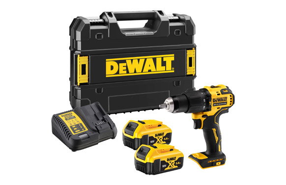 DCD709P2T_1 TALADRO PERCUTOR XR18V 65NM - Imagen 1