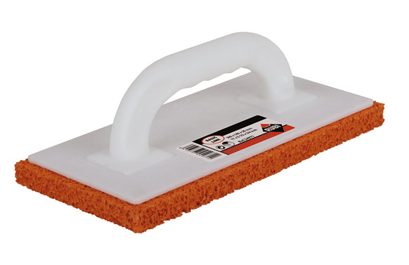 126_690ba84c677c9 TALOCHA GOMA ESPUMA RUGOSA MANGO PLASTICO PRO - Imagen 1