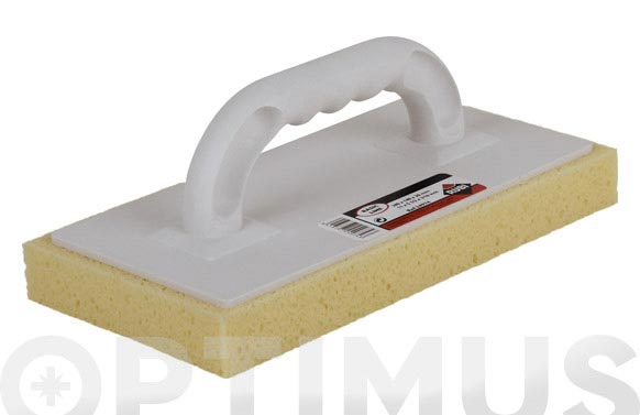 126_690ba850cb054 TALOCHA RECTANGULAR PLASTICO CON ESPONJA - Imagen 1