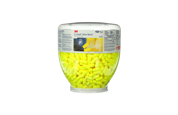 126_690ba9a86d730 TAPON AUDITIVO DESECHABLE (500 PARES) E-A-R SOFT YELLOW NEONS - Imagen 1