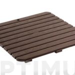 TARIMA PLATO DUCHA MARRÓN OSCURO