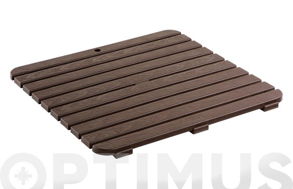 126_690baa8e8a4df TARIMA PLATO DUCHA MARRÓN OSCURO - Imagen 1