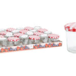 TARRO CRISTAL CONSERVA TAPA METAL