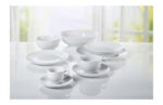 TAZA CAFE CON PLATO PORCELANA SWEDEN - Imagen 2