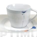 TAZA CAFE MOKA CON PLATO FLORS