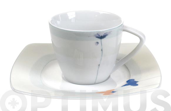 126_690baad7002c9 TAZA CAFE MOKA CON PLATO FLORS - Imagen 1
